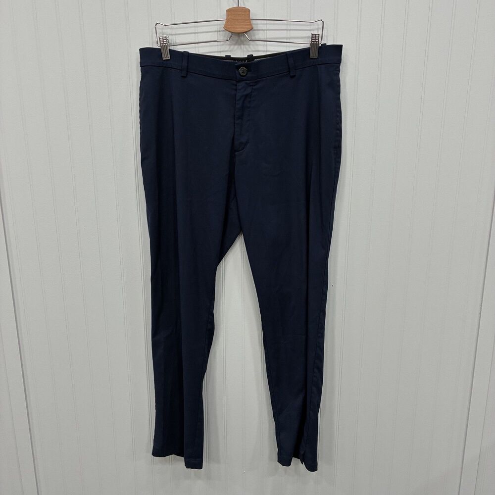 Nike Men's W36 x L30 Navy Blue Flex Hybrid Dri-Fit Performance Golf Pants